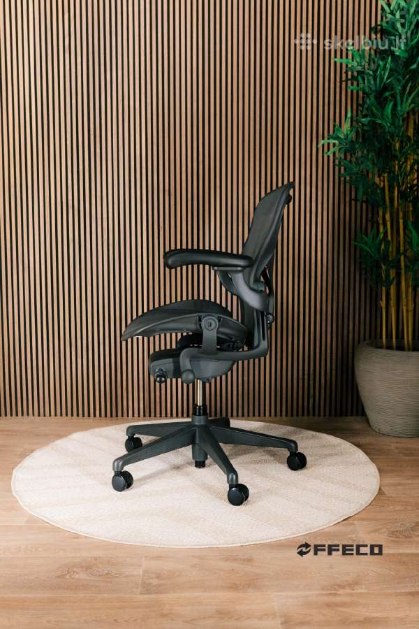 Herman Miller Aeron Remastered Full Option Graphit - nuotraukos Nr. 5