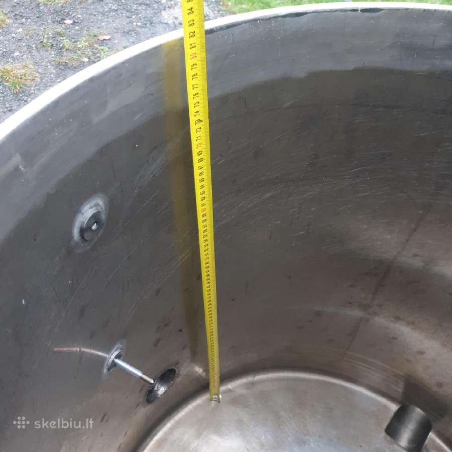 Pramoninė talpa, nerūdijančio plieno Tri-clamp - nuotraukos Nr. 18