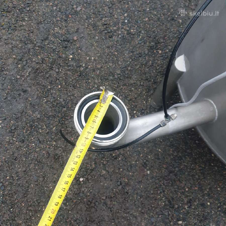 Pramoninė talpa, nerūdijančio plieno Tri-clamp - nuotraukos Nr. 14