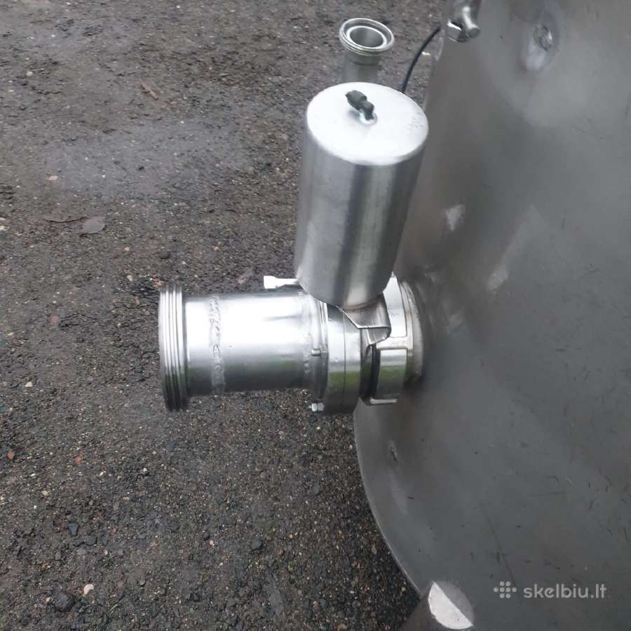 Pramoninė talpa, nerūdijančio plieno Tri-clamp - nuotraukos Nr. 10