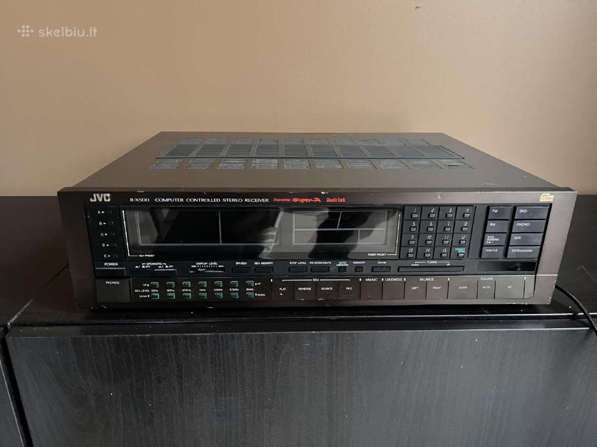 Hifi resyveris JVC R-x500 - nuotraukos Nr. 2
