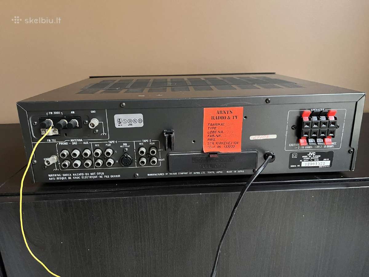 Hifi resyveris JVC R-x500 - nuotraukos Nr. 3