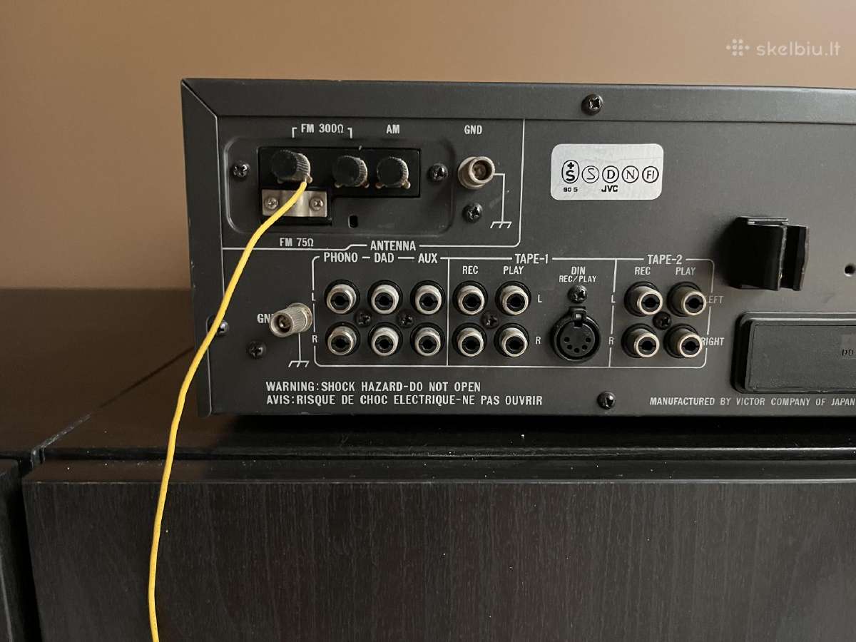 Hifi resyveris JVC R-x500 - nuotraukos Nr. 4