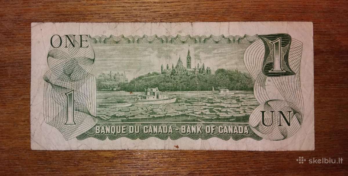 Kanados 1 $ banknotas - nuotraukos Nr. 2