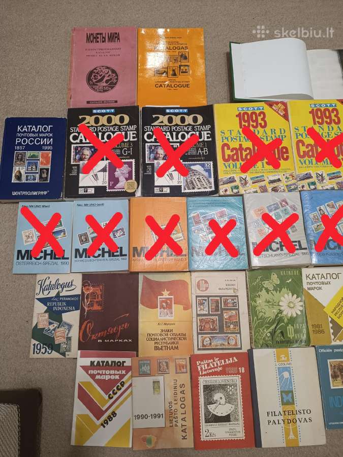 Filatelija, numizmatika, kolekcinė literatūra - nuotraukos Nr. 3