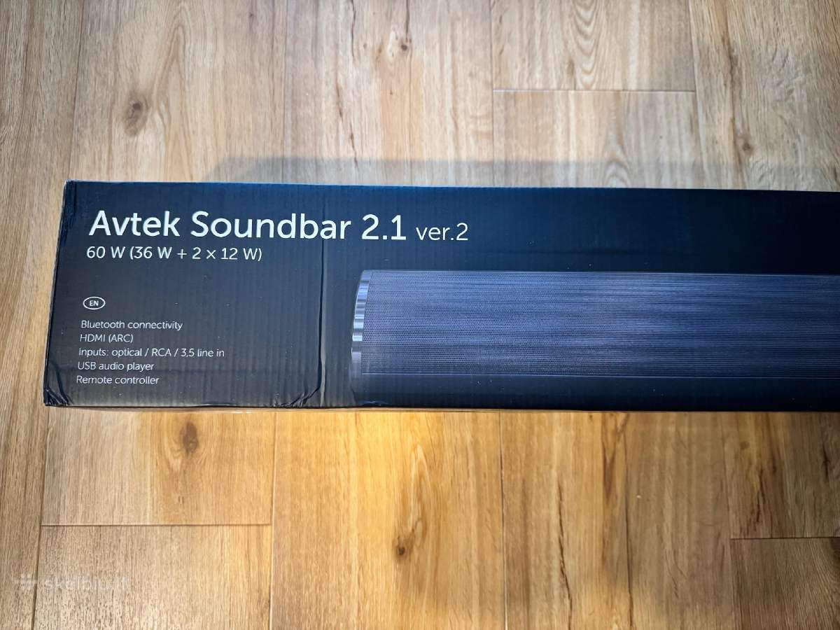 Garso sistema - Avtek Soundbar 2.1 Ver.2 - nuotraukos Nr. 3