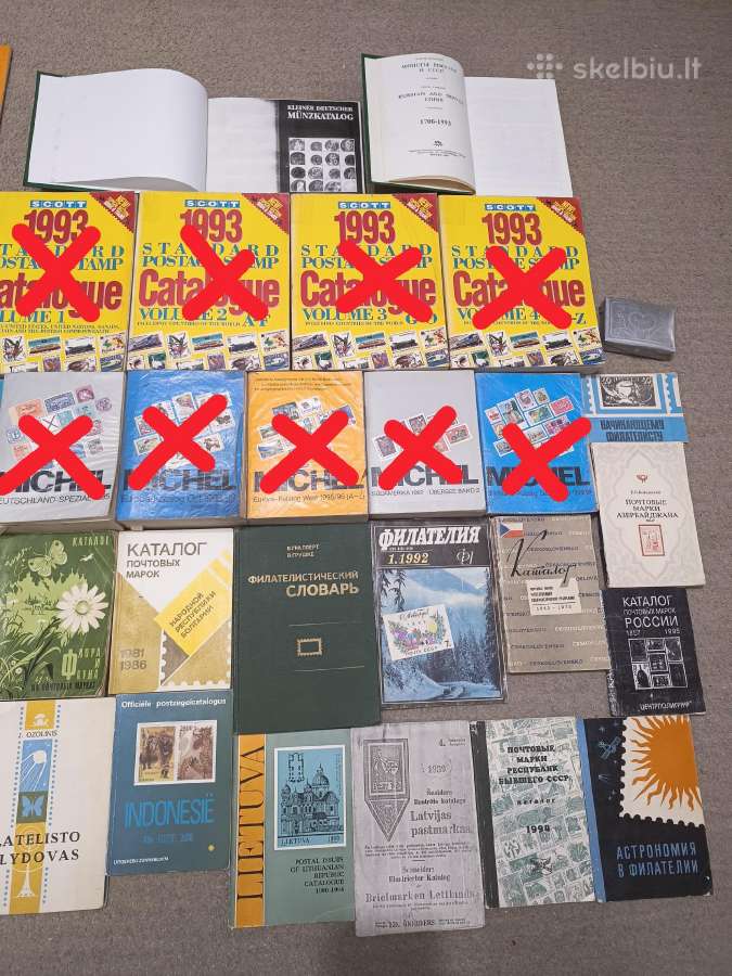Filatelija, numizmatika, kolekcinė literatūra - nuotraukos Nr. 2