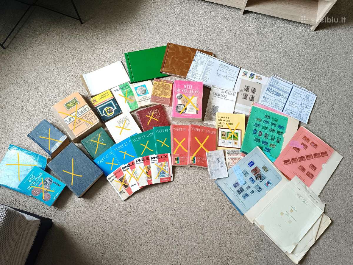 Filatelija, numizmatika, kolekcinė literatūra