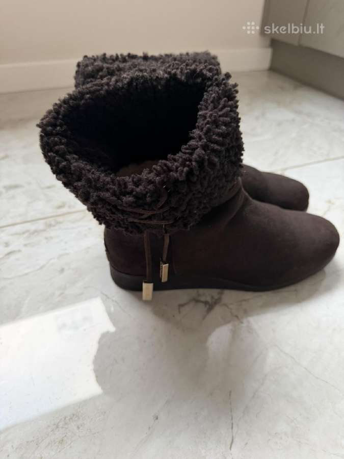 Jimmy Choo originalūs aulinukai su kailiu - nuotraukos Nr. 2