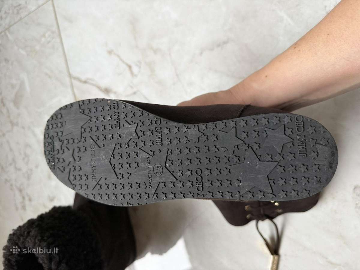 Jimmy Choo originalūs aulinukai su kailiu - nuotraukos Nr. 4