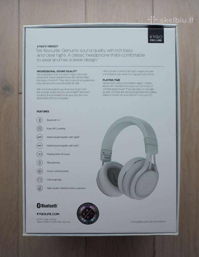 Kygo A9/600 Bluetooth Naujos - nuotraukos Nr. 2