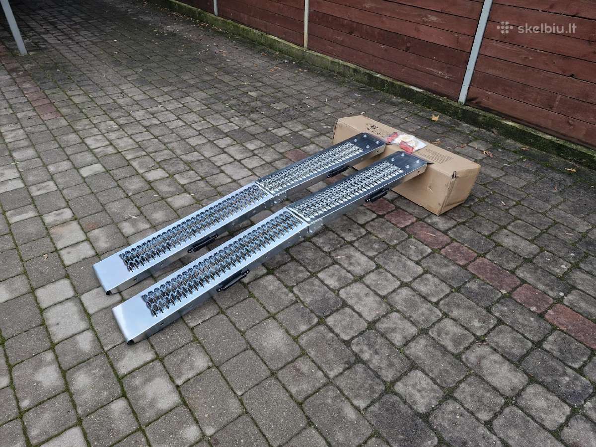 Naujos,sulankstomos užviažiavimo rampos, iki 450kg - nuotraukos Nr. 4