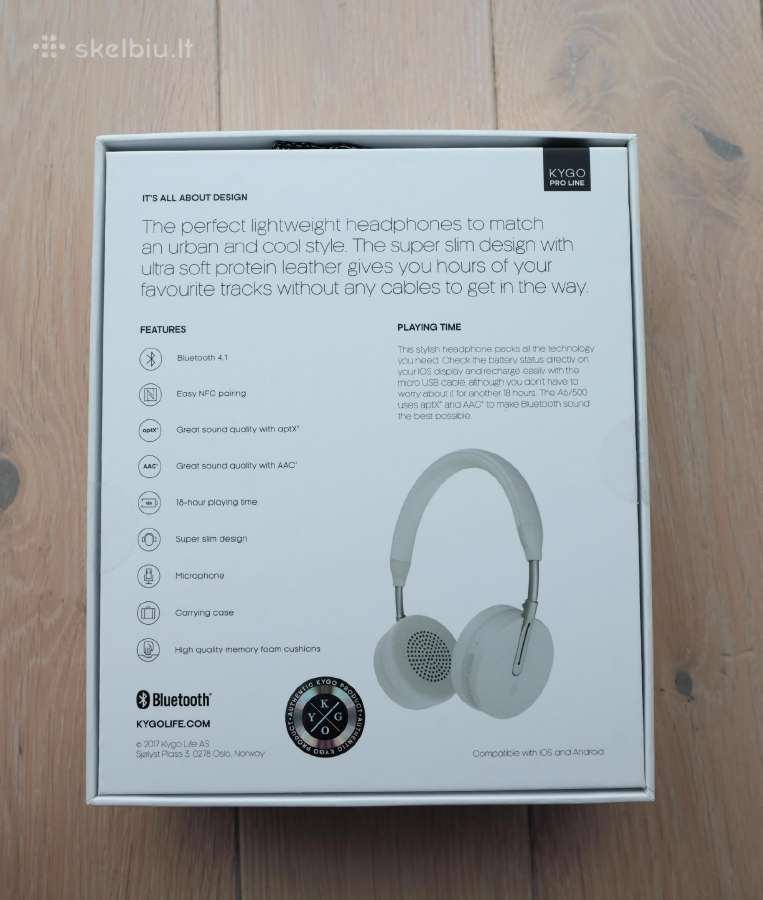 Kygo A6/500 Bluetooth Naujos - nuotraukos Nr. 2