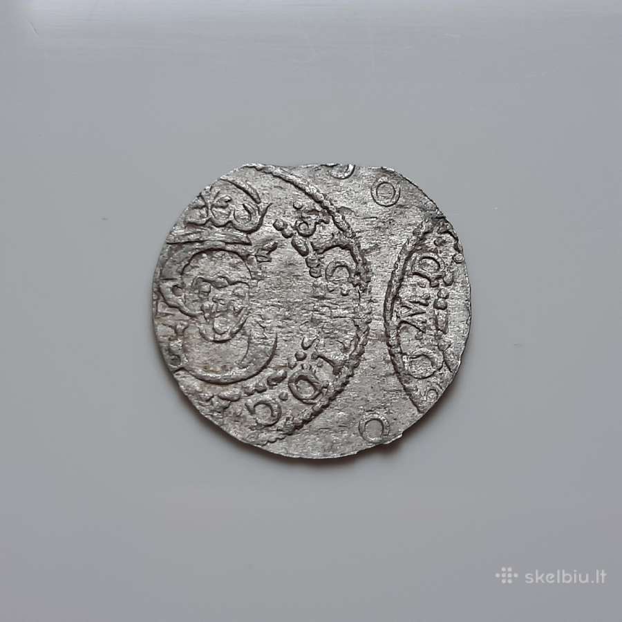 Lietuva šilingas sidabras 1614 - 1617