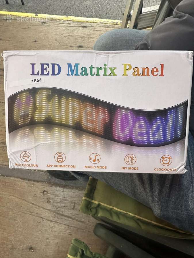Smart LED juosta matricos panelė - nuotraukos Nr. 3