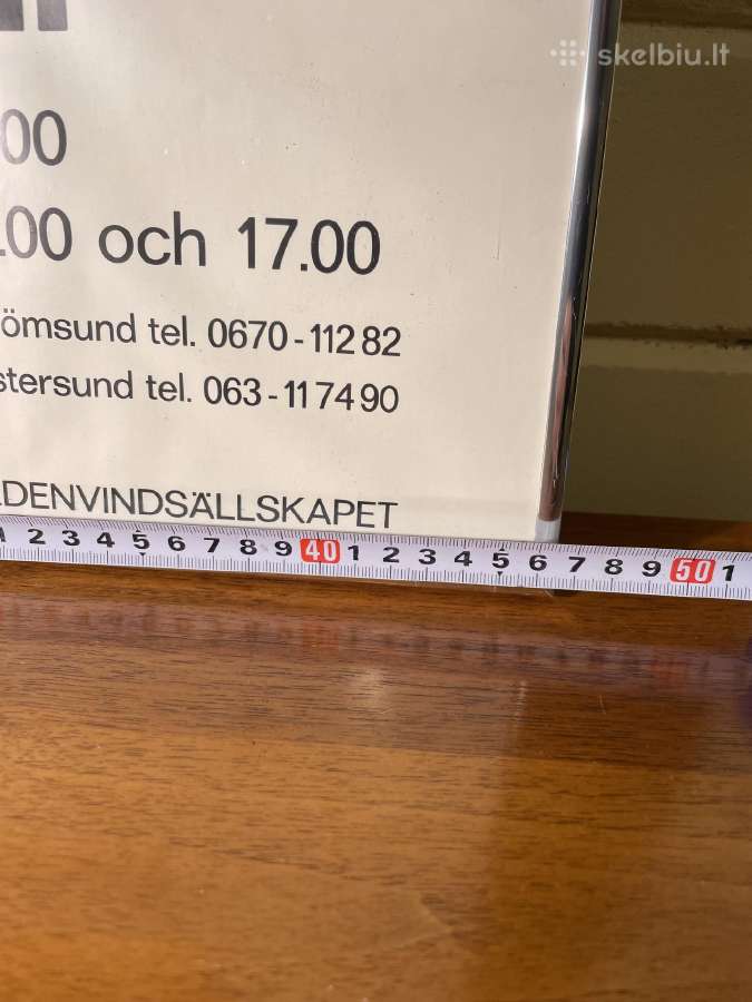 Vintažinis plakatas - nuotraukos Nr. 7