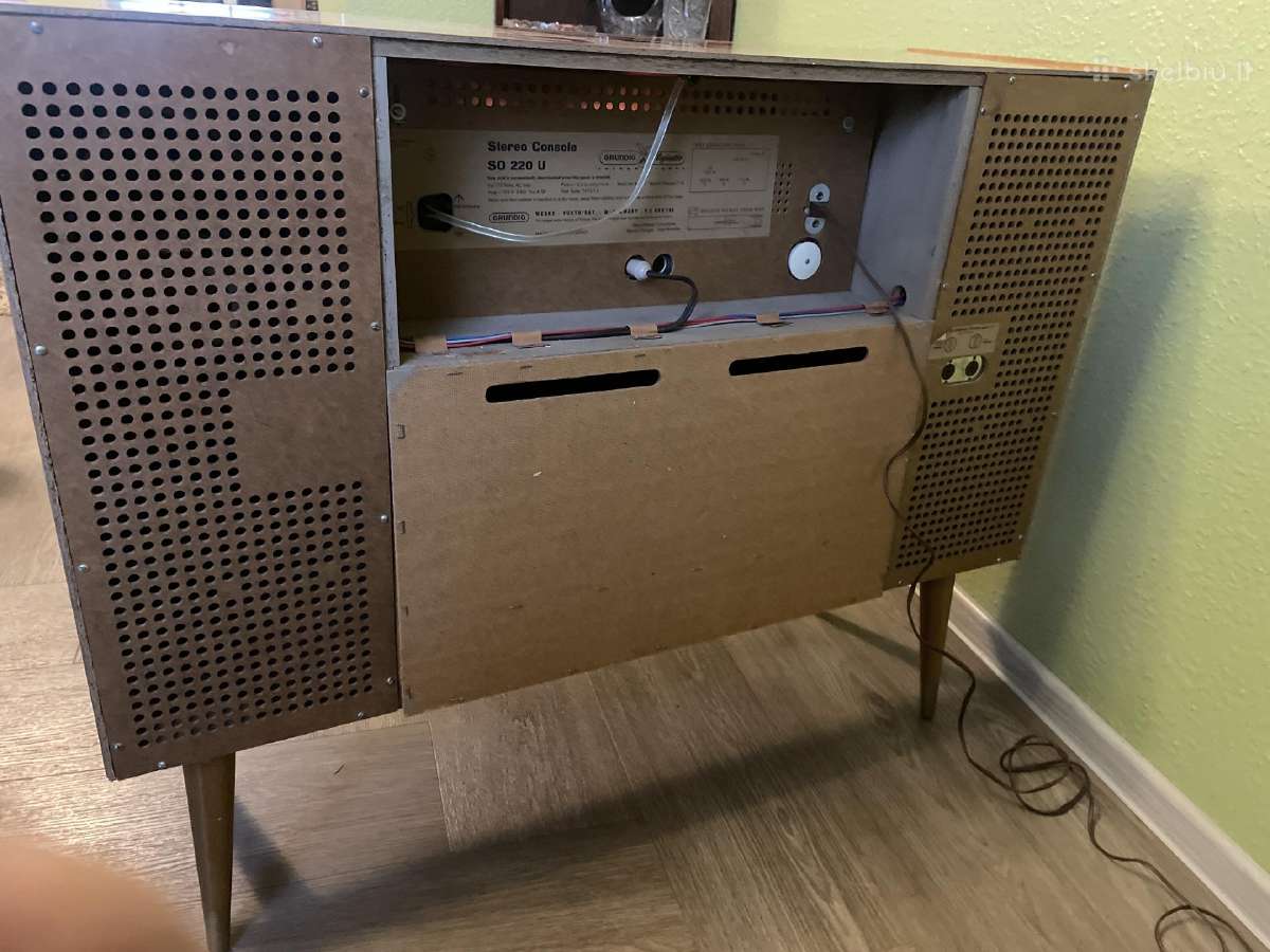 Mid Century Grundig Majestic So 220u - nuotraukos Nr. 6
