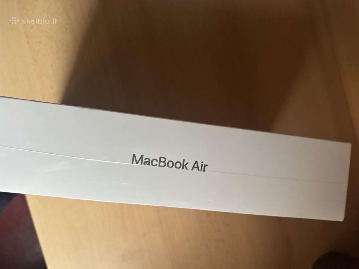 Parduodu – Nauja Apple MacBook Air 13 (Intel, 8g - nuotraukos Nr. 2
