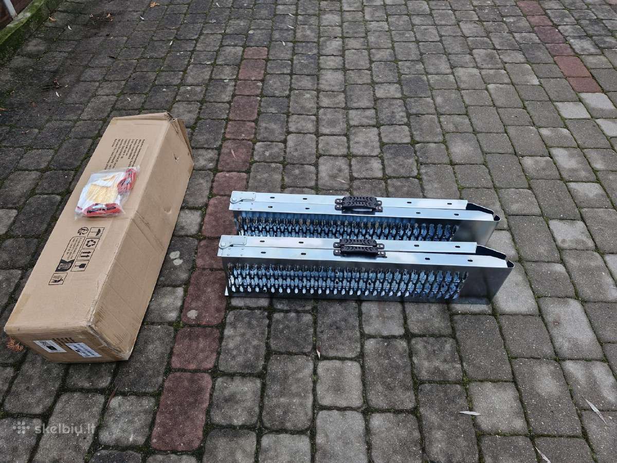 Naujos,sulankstomos užviažiavimo rampos, iki 450kg - nuotraukos Nr. 7