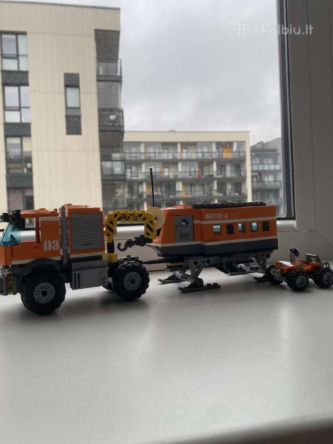 Lego City 60035 – Arctic Outpost, labai tvarkingas