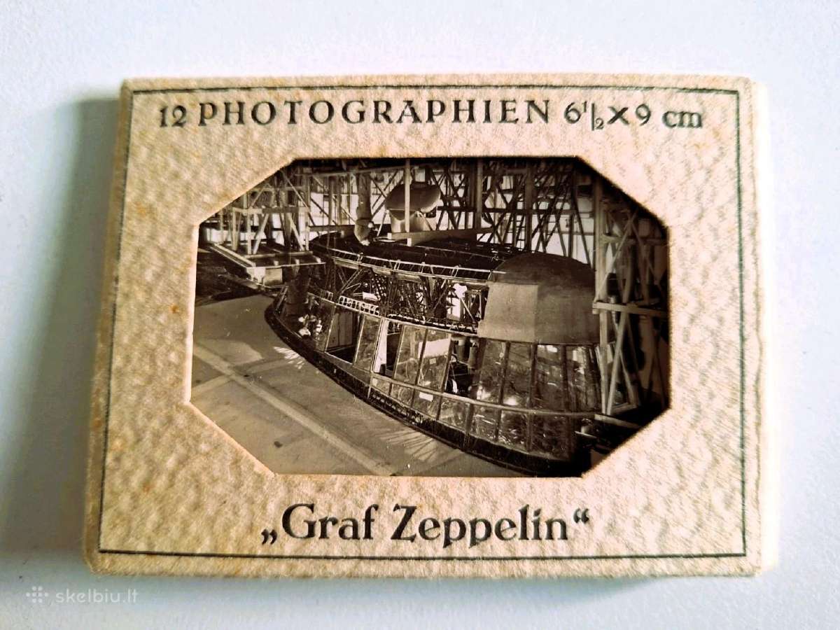 Graf Zeppelin 12 Originaliu nuotrauku - nuotraukos Nr. 2