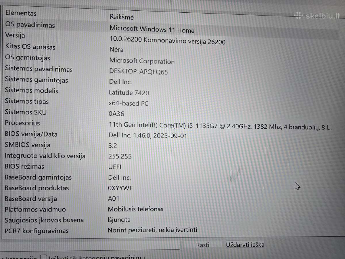 Dell Latitude 7420 - nuotraukos Nr. 3