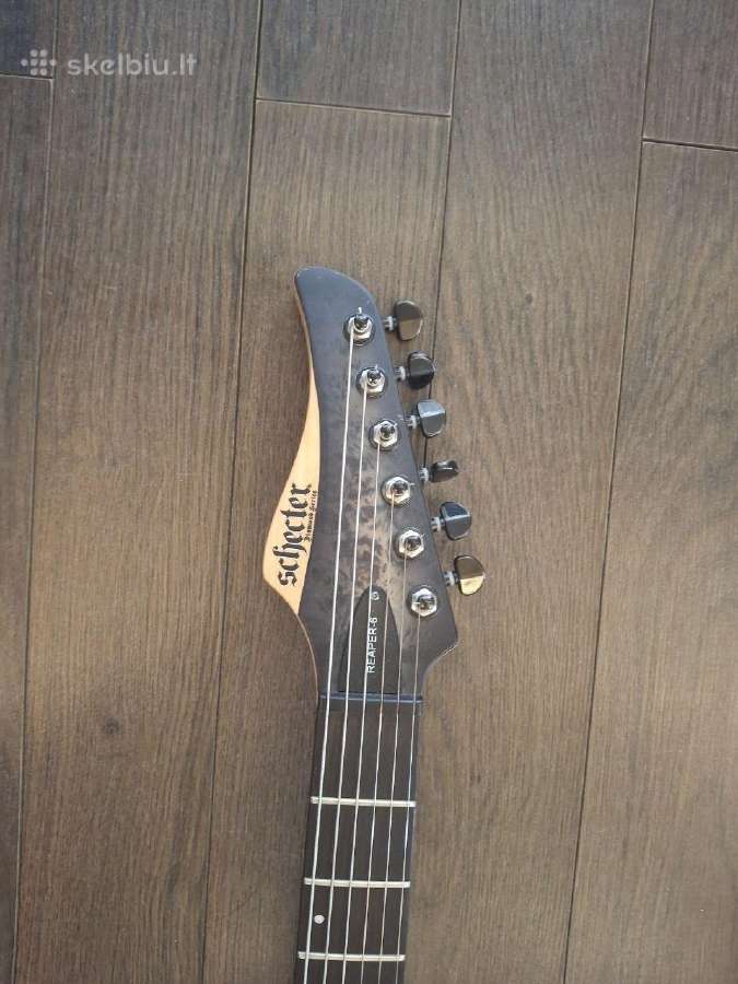 Elektrinė gitara schecter reaper 6 - nuotraukos Nr. 3