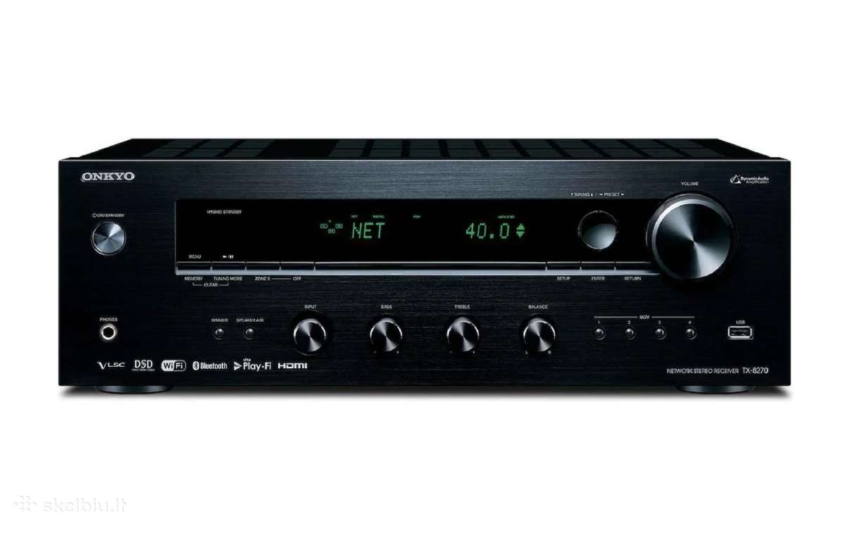 Tinklo grotuvas-stiprintuvas Onkyo Tx-8270 - nuotraukos Nr. 2