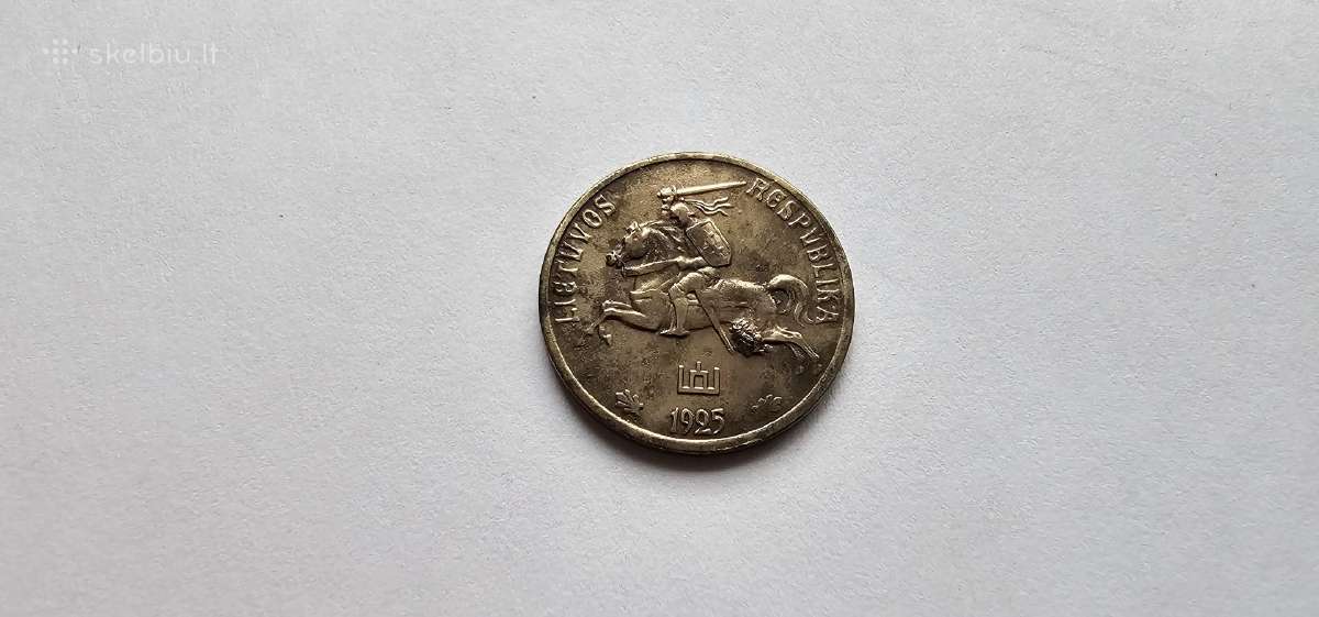 Lietuvos tarpukario centai 1925 - nuotraukos Nr. 6