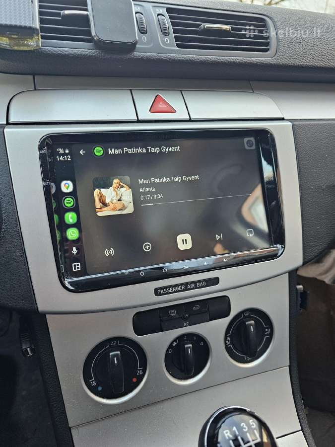 VW Golf Passat Touran Tiguan Seat Škoda Android 14 - nuotraukos Nr. 5