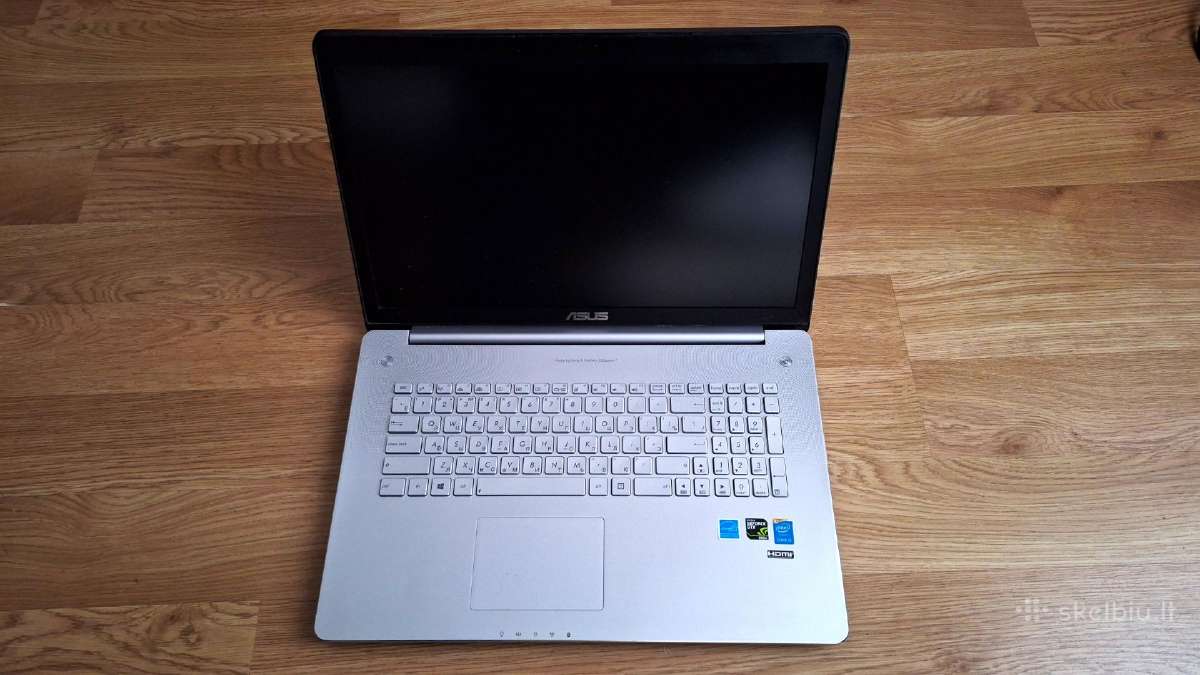 Asus n750j 17"intel i5 2.8ghz Ssd256gb 6gb Gtx850m - nuotraukos Nr. 3