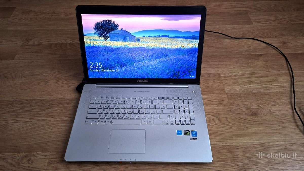 Asus n750j 17"intel i5 2.8ghz Ssd256gb 6gb Gtx850m