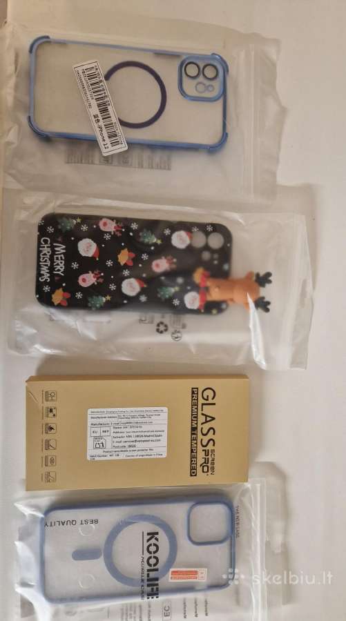 iPhone 12 dėklai ir stikliukai