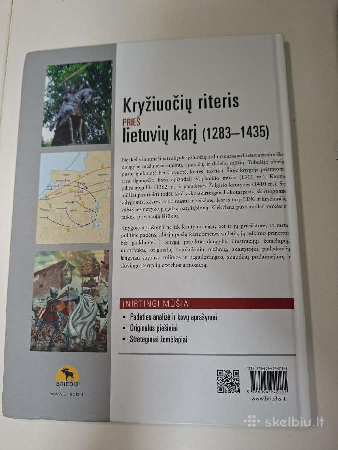 Knyga ,Kryžiuočių riteris prieš lietuvių karį" - nuotraukos Nr. 2