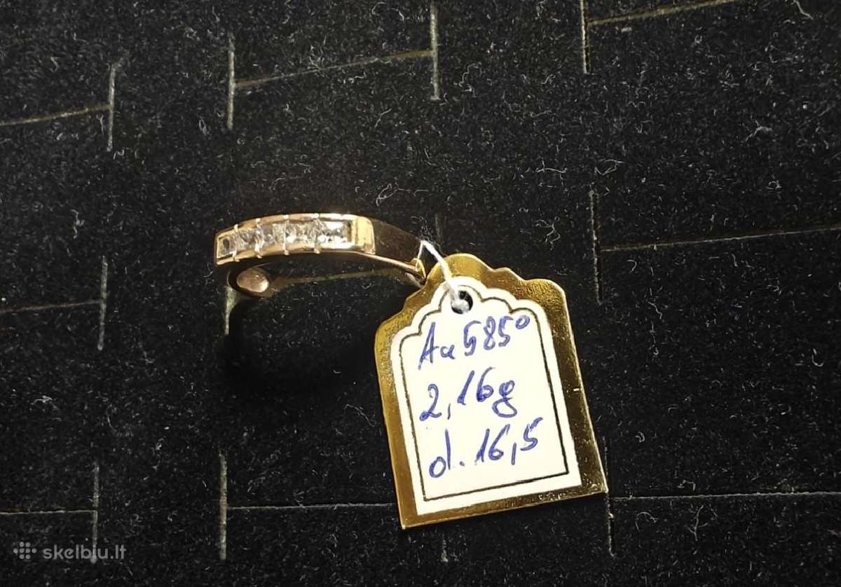Auksiniai Žiedai nuo 113eur. - nuotraukos Nr. 23