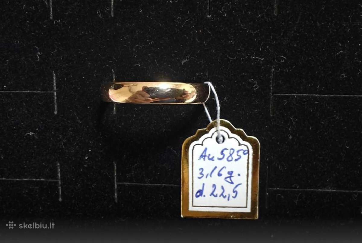 Auksiniai Žiedai nuo 113eur. - nuotraukos Nr. 24