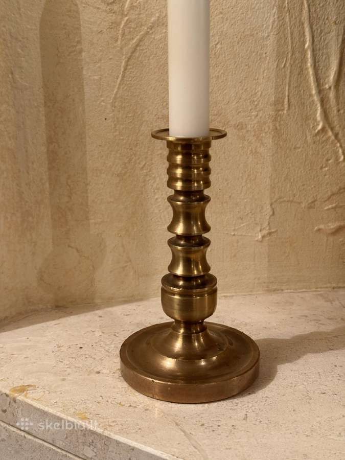 Žvakidė iš žalvario ir vario 700g. - nuotraukos Nr. 2
