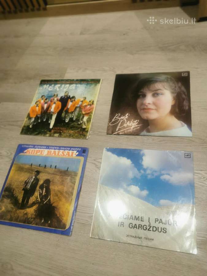 Vinilai lietuviški 4 vnt skirtingi - nuotraukos Nr. 3