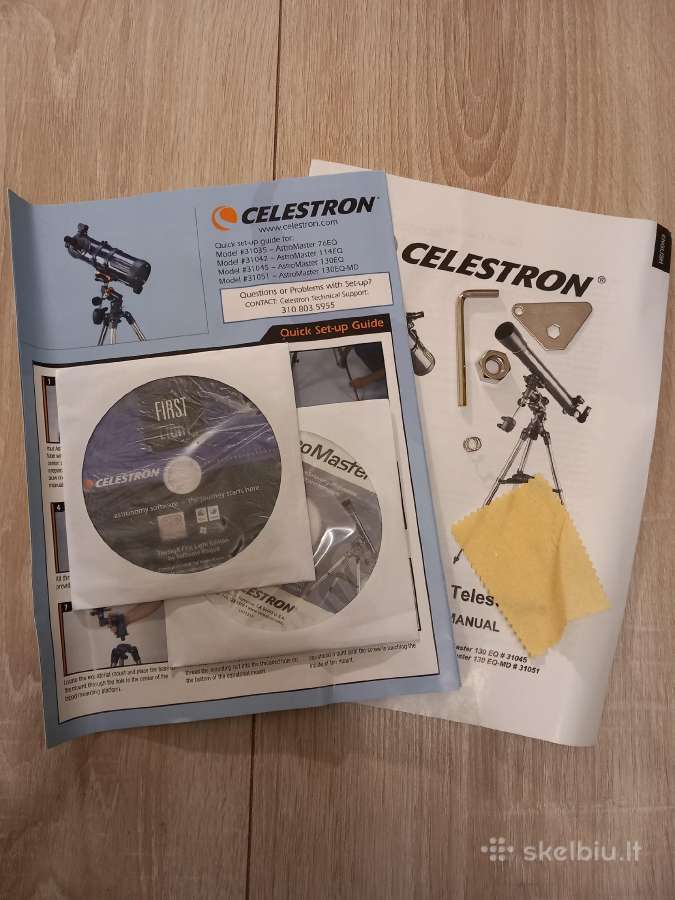 Teleskopas Celestron Astromaster 130eq Md - nuotraukos Nr. 5