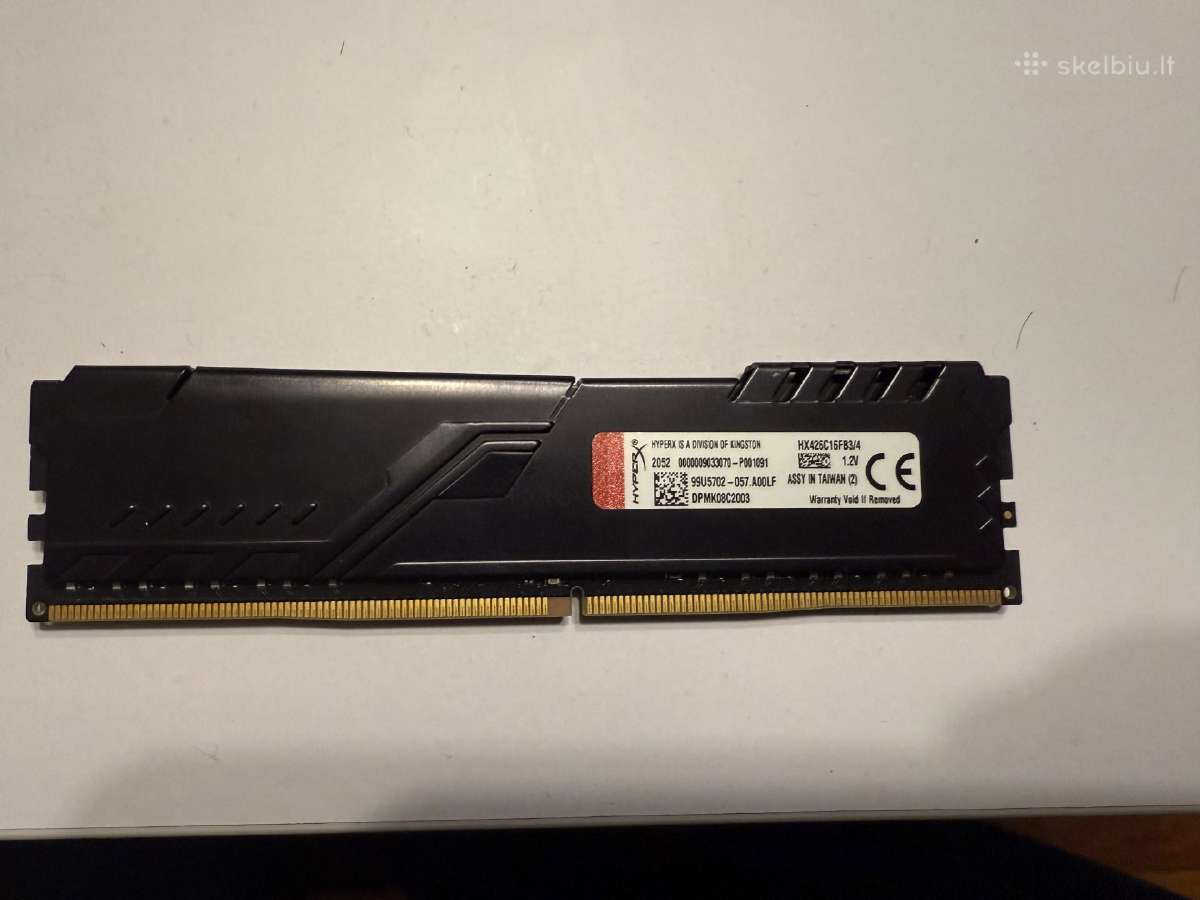 Hyperx fury Ddr4 4gb - nuotraukos Nr. 2
