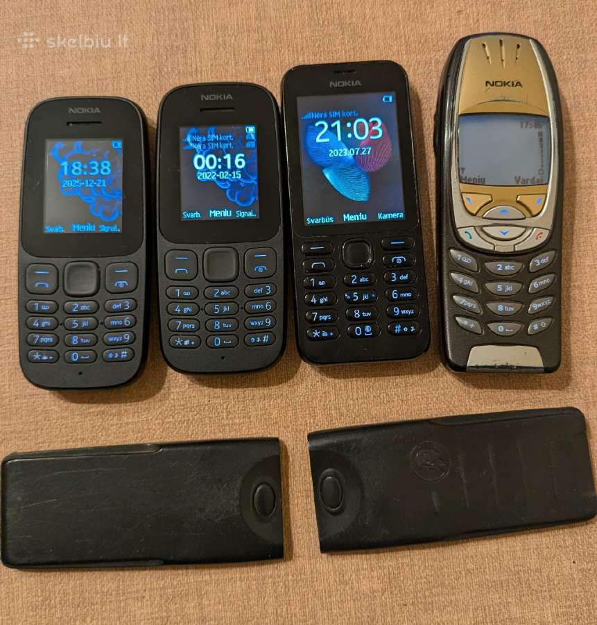 Nokia 6310i, 105, 222