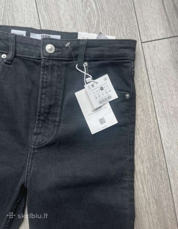 Bershka skinny džinsai su skiltukais - nuotraukos Nr. 2