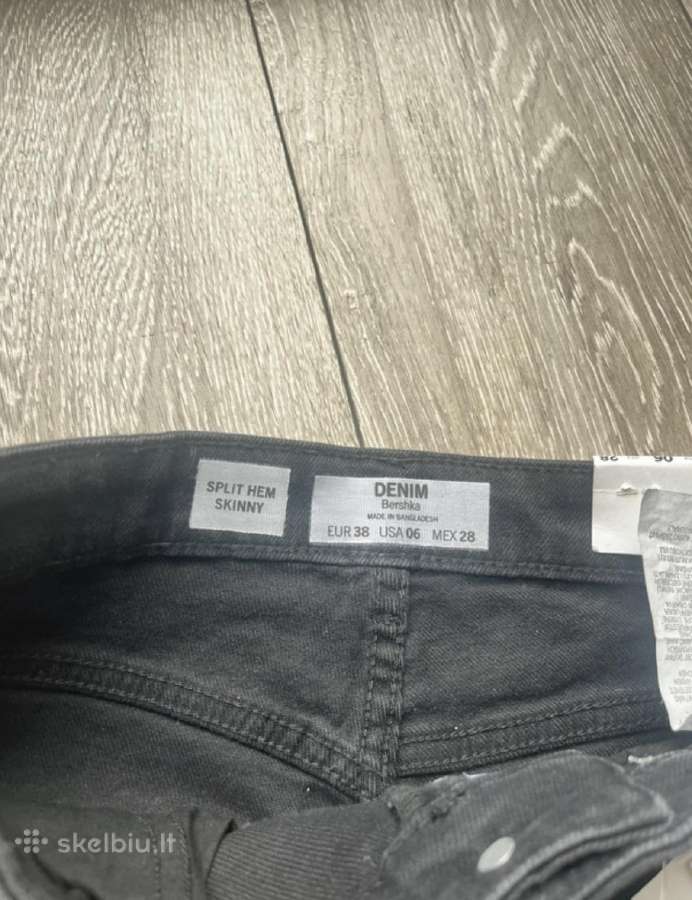 Bershka skinny džinsai su skiltukais - nuotraukos Nr. 5