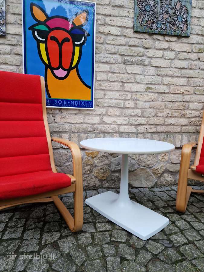 Vintažinis mid century Space Age kavos staliukas - nuotraukos Nr. 10