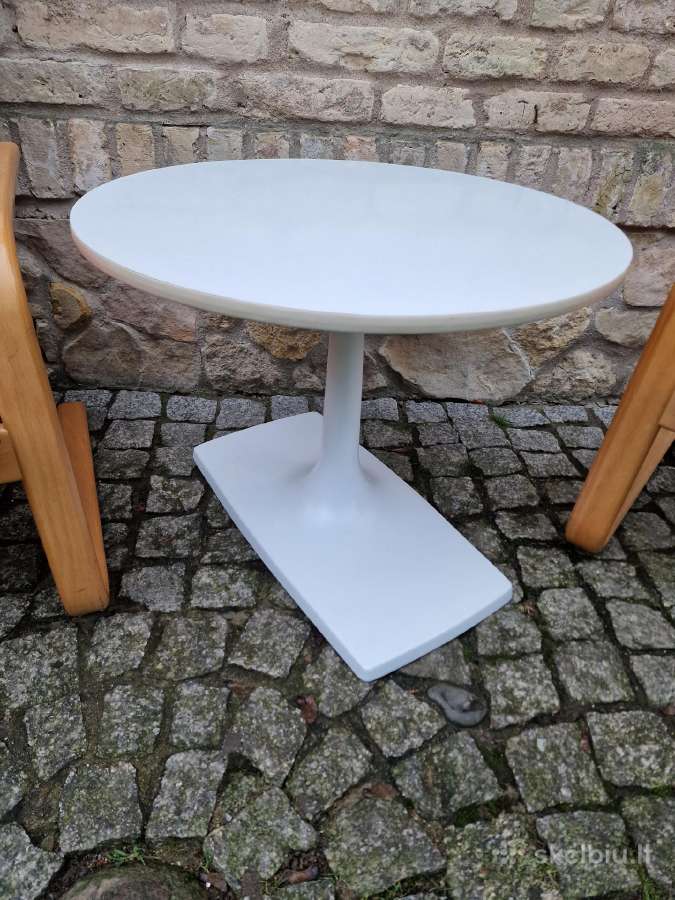 Vintažinis mid century Space Age kavos staliukas - nuotraukos Nr. 12