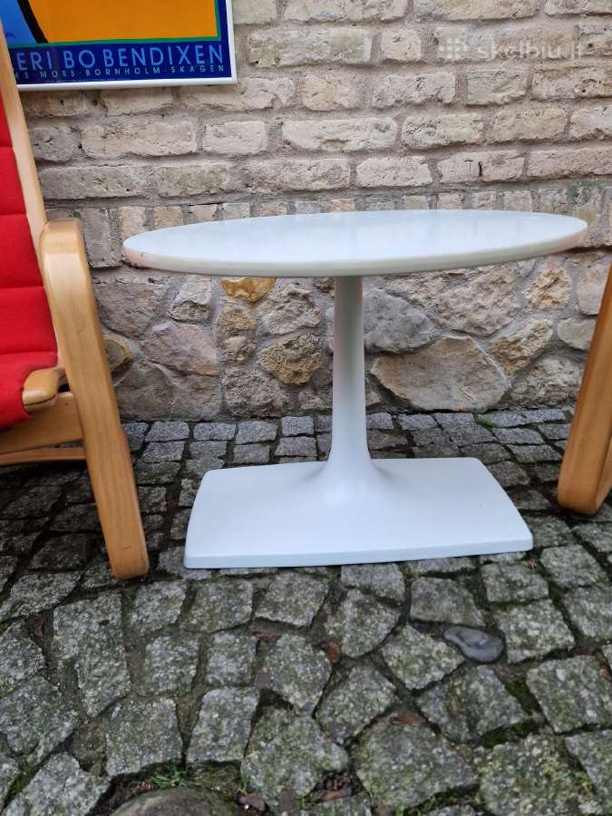 Vintažinis mid century Space Age kavos staliukas - nuotraukos Nr. 13