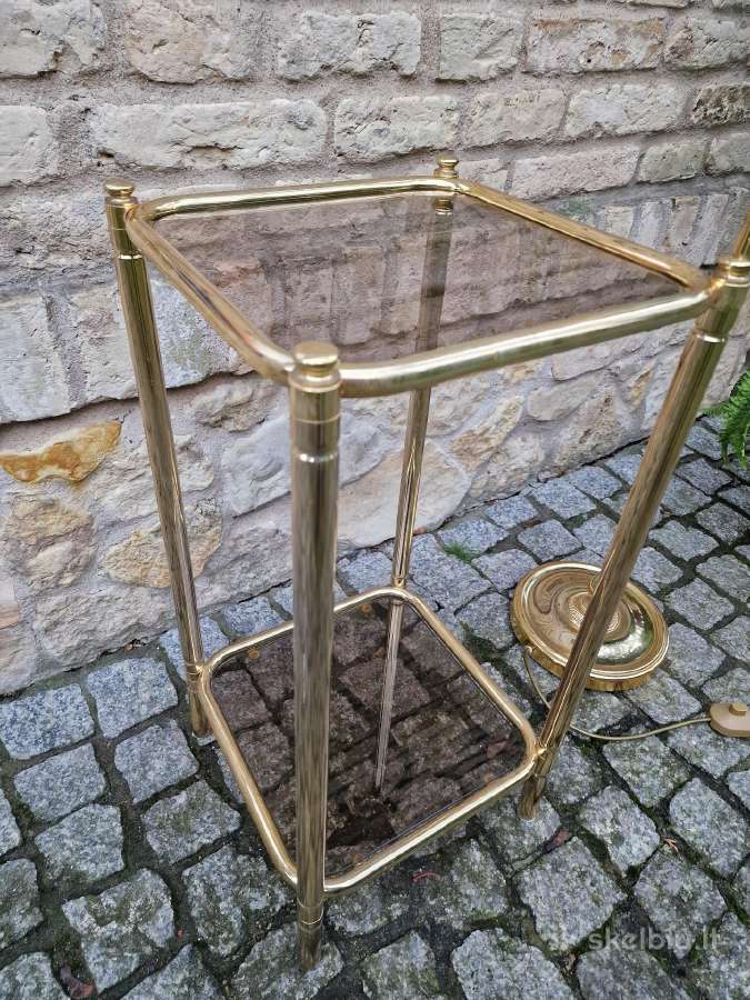 Vintažinis mid century konsolinis staliukas/stovas - nuotraukos Nr. 4
