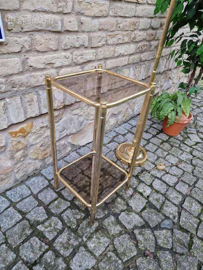 Vintažinis mid century konsolinis staliukas/stovas - nuotraukos Nr. 10