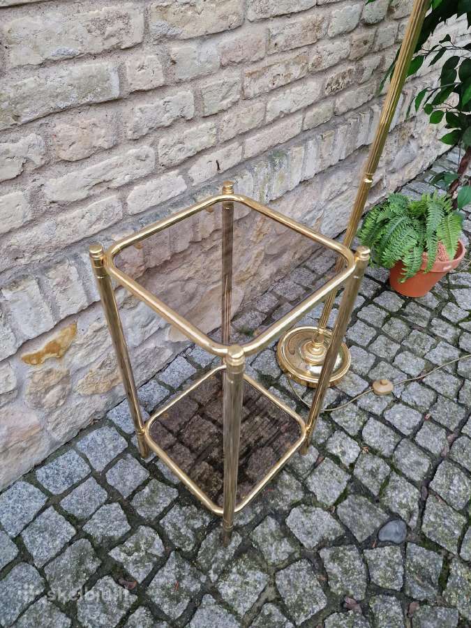 Vintažinis mid century konsolinis staliukas/stovas - nuotraukos Nr. 12