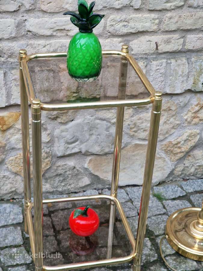 Vintažinis mid century konsolinis staliukas/stovas - nuotraukos Nr. 16
